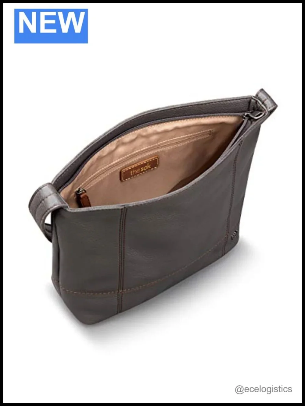 The Sak De Young Leather Hobo Bag Spacious Slouchy Shoulder Purse